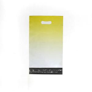 Muestra gratis logotipo personalizado Poly gracias Mailer para ropa verde Polymailer envío bolsa de correo con asa - Product Image 6