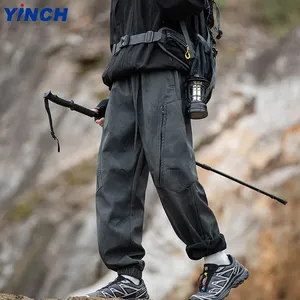 Pantalones Casuales para Hombre LAYENNE de Alta Calidad, al por Mayor, Personalizados, para Exteriores, con Puños Elásticos, Transpirables, de Secado Rápido, con Bolsillos con Cremallera - Product Image 6
