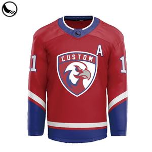 Maillot de hockey personnalisé BETHERIVAL, coupe gardien de but, sublimé, fabriqué en Chine - Product Image 1