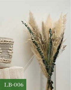 Bouquet de pampas séchées bohèmes, arrangement floral naturel et moelleux préservé pour la décoration de mariages, de maisons et de fêtes - Product Image 3
