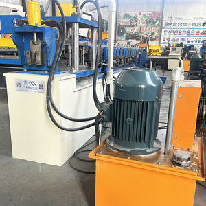 Machine de profilage de rails DIN en acier doux haute performance populaire pour usage de toiture avec contrôle PLC et engrenages et roulements - Product Image 2