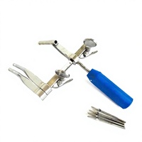 Ensemble de distracteurs cervicaux Caspar, instruments neurochirurgicaux et orthopédiques, acier inoxydable de qualité chirurgicale, réutilisables, autoclavables