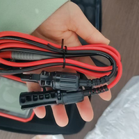 Livraison rapide UNI-T Série de compteurs solaires MPPT UT673PV 5-800W Noir+Rouge Matériel ABS