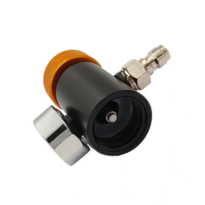Adaptateur de remplissage pour bouteille cylindrique, station de remplissage, adaptateur marche/arrêt pour Sodastream, remplissage rapide, manomètre 3000 psi, QD 8 mm - Product Image 6
