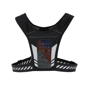 Gilet de course universel personnalisé avec support de téléphone et ceinture ajustable, sac à dos élastique pour la course, la randonnée, le cyclisme, sac à dos de jour - Product Image 5