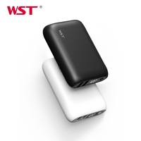 WST Trend 2024 double USB affichage numérique 10000mah Li-ion polymère batterie 20W charge rapide téléphone batterie externe