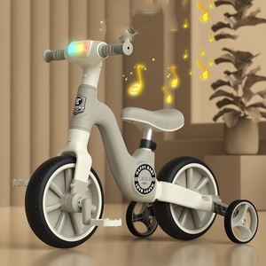 Fabrieksleverancier <span class=keywords><strong>2</strong></span>-In-1 Unisex Driewielige Trike Fiets Plastic Kinderen Ride-On Auto Met Push Power China Verkoop Trike Fiets - Product Image 6