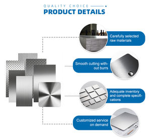 Lamiera in acciaio inossidabile 201 304 316 piastra in acciaio inossidabile 430 in metallo 420 310S - Product Image 5