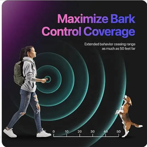 Dispositivo Antiladridos para Perros Recargable 2024 con Collar de Entrenamiento Ultrasónico, para Todas las Razas y Tamaños de Perros - Product Image 5