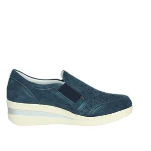 Chaussures de marche en daim bleu pour femmes Cinzia Soft, taille 36 37 39 40 41 - Product Image 3
