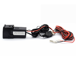 Cargador <span class=keywords><strong>Usb</strong></span> Para Coche <span class=keywords><strong>Isuzu</strong></span> พอร์ต <span class=keywords><strong>Usb</strong></span> เสียงซ็อกเก็ตเครื่องชาร์จคู่พร้อมสายต่อขยายเสียง - Product Image 3