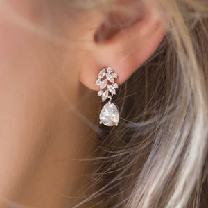 Eleganti Orecchini Pendenti a Goccia con Foglie per Donne, Accessori per Orecchie Semplici da Indossare Quotidianamente - Product Image 2
