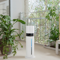 Humidificateur électrique à ultrasons à brume fraîche de grande capacité 7L, à poser au sol, pour la chambre de bébé, l'hôtel
