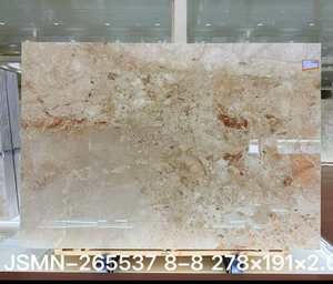 Dalles de <span class=keywords><strong>marbre</strong></span> Calacatta Monet Beige, pierre naturelle, <span class=keywords><strong>pour</strong></span> mur de bureau, mur de villa, sol et plan de travail - Product Image 2