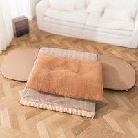 Maison d'été pliable pour animaux de compagnie, canapé-lit amovible et lavable pour chiens extra petits et chats de petite et moyenne taille (boîte)