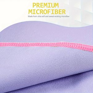 1 pièce Serviette de plage en microfibre à séchage rapide - Ultra-absorbante, légère et portable, sans sable, toutes saisons, idéale pour le yoga et le fitness - Product Image 4