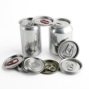 Lattine di Birra Vuote in Alluminio Senza BPA 250ml 330ml 500ml, Lattine Metalliche Riciclabili per Bevande - Product Image 1