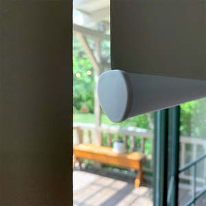 Persianas enrollables coreanas CHANGANE Holland, personalizadas, con oscurecimiento eléctrico, a medida, modernas, de doble capa, con control remoto. - Product Image 5