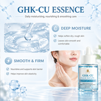Sérum Visage au Cuivre GHK Cu avec SNAP 8 et Acide Hyaluronique – Soin Hydratant Léger et Raffermissant – Marque Privée 30ml
