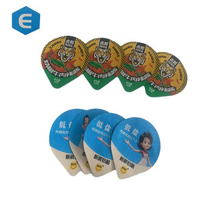 Pre-Die Cắt Nhiệt Niêm Phong 74Mm Sữa Chua Cup Niêm Phong Nhôm Nắp Lá Cho Niêm Phong PP Cup - Product Image 4