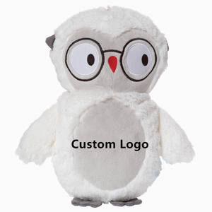 Búho de peluche para microondas, juguete creativo de peluche, muñeco de búho de peluche, animales de búho para microondas para niños, barriga cálida - Product Image 1