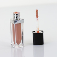 Gloss à lèvres hydratant brillant et repulpant avec logo personnalisé, cosmétiques OEM, résistant à l'eau, longue tenue, transparent, marque privée, 2 couleurs
