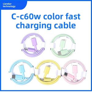 Câble USB-C vers USB-C 20W PD en gros, <span class=keywords><strong>cordon</strong></span> <span class=keywords><strong>de</strong></span> charge rapide USB pour téléphones et tablettes - Product Image 2