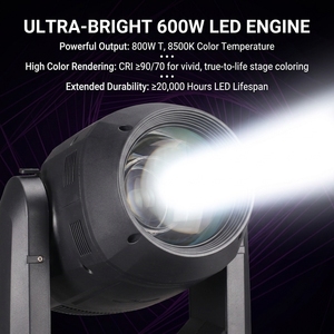 Projecteur LED mobile 3-en-1 BSW 600W de haute qualité, fabrication OEM, CMY+CTO, contrôle DMX512, IRC 90, pour théâtre, concerts et événements <span class=keywords><strong>DJ</strong></span> - Product Image 3