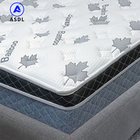 Luxus-Schaum matratze King Size und ortho pä dische Wirbelsäule Schlaf gut Gel Memory Foam Matratze mit Latex Pocket Spring Matratze