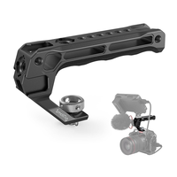 Poignée supérieure avec trous de positionnement 3/8"-16 pour poignée ARRI pour cage de caméra, rig vidéo universel avec 5 griffes froides 3765