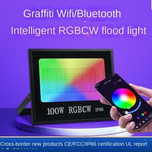 App Télécommande RGB IP66 Étanche 30W 50W 100W 200W Wifi LED Projecteur Éclairage de paysage extérieur avec des scènes de bricolage - Product Image 5