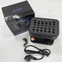 Accesorios para Fumar, Calentador Eléctrico de Carbón, Cachimba Interior, Quemador de Carbón de Cáscara de Coco, Calentador de Carbón Electrónico