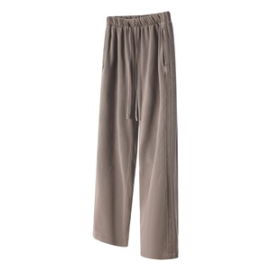 Pantalon ample délavé en coton pur 450G, style vintage américain, avec logo personnalisé, pour fabricant de vêtements tendance de haute qualité - Product Image 2