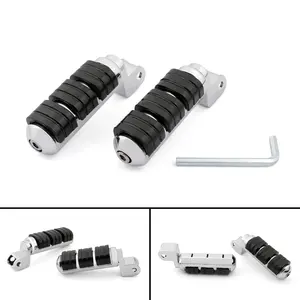 Front Foot Pegs For Honda GoldWing GL 1500 Ace 1100 Valkyrie Shadow 1100 VT1100C