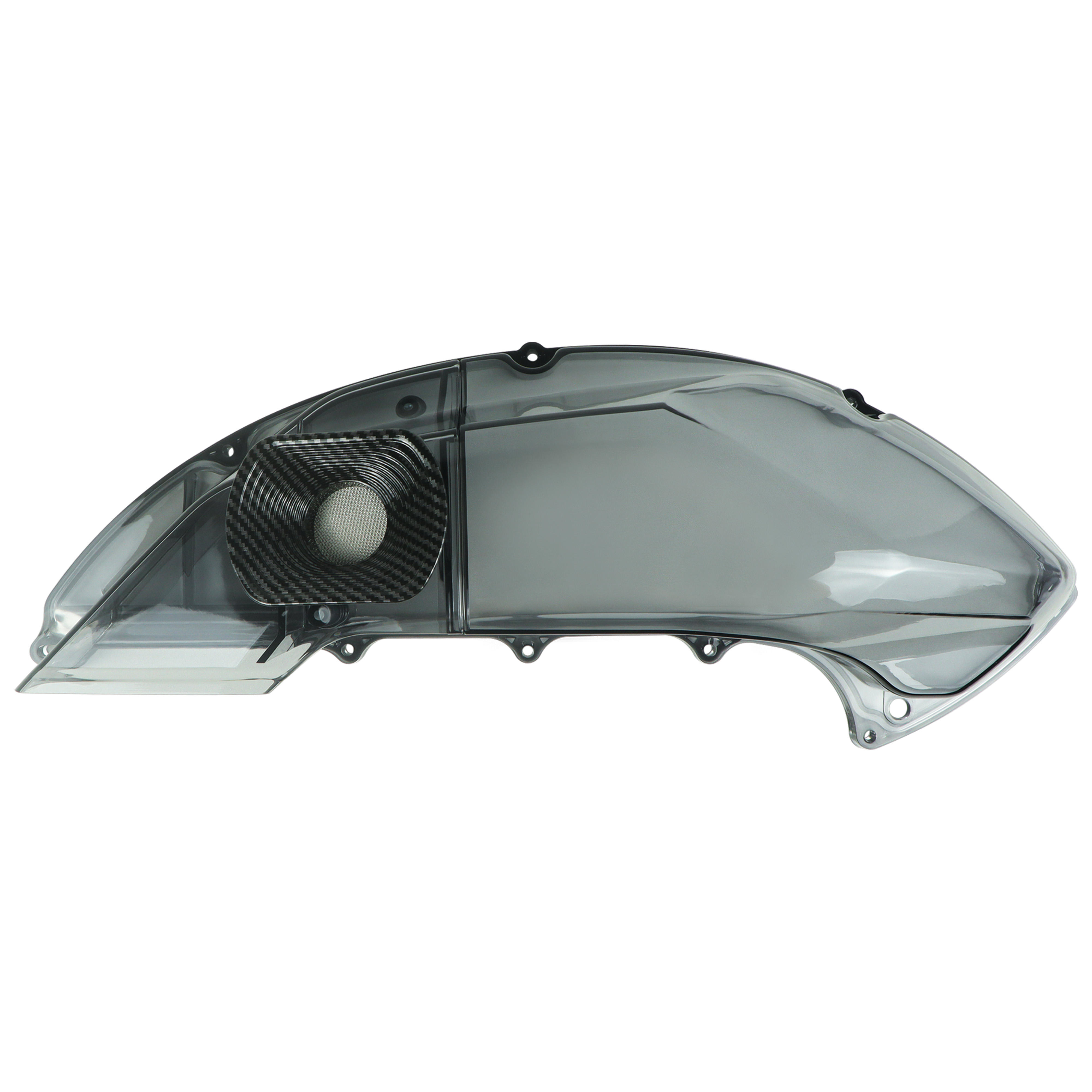 Corne en peau de serpent gris