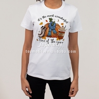 Vente en gros de transfert de chaleur pour Thanksgiving, film d'impression de t-shirts en vinyle PU, le plus beau transfert HTV de l'année