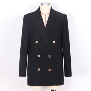 <span class=keywords><strong>Traje</strong></span> clásico para mujer, <span class=keywords><strong>chaqueta</strong></span> elegante y combinable con Una <span class=keywords><strong>chaqueta</strong></span> cómoda de <span class=keywords><strong>talla</strong></span> <span class=keywords><strong>grande</strong></span>, otoño 2022 - Product Image 4