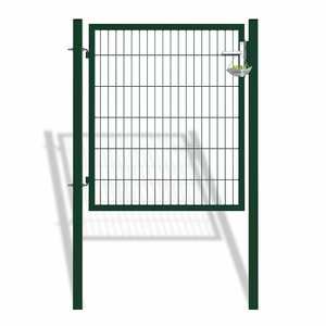 1x1.6m Vente en gros Clôture en maille métallique unique Porte de jardin battante - Product Image 6