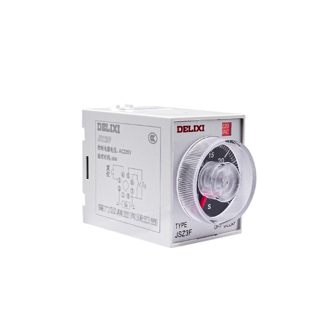 Original New Delixi Delay Time Relay for Power Failure JSZ3F 10S 30S 60S 10M 30M 220V