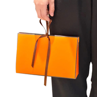 Groothandel Op Maat Logo Papieren Zak Met Strik Cadeau Sieraden Papieren Zak Met Strik Op Maat Gemaakte Papieren Verpakkingstassen