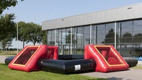 Terrain de football Offre Spéciale terrain de football gonflable terrain de football gonflable avec 4 buts