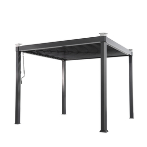 Pérgola Exterior Motorizada de Aluminio para Jardín, Impermeable, 3x4m, con Energía Solar - Product Image 6