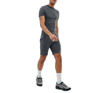 กางเกงขาสั้น,ชุดออกกำลังกายเข้ายิมของผู้ชายเข้ารูปมีกล้ามเนื้อสำหรับฤดูร้อน - Product Image 2