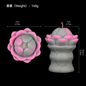 Vela Aromática SM Atmosphere con Forma de Loto, Vela de Baja Temperatura, Vela de Cera para BDSM, Juego Sexual para Parejas, Juguetes Sexuales para Adultos - Product Image 4