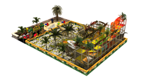 Équipement de jeu intérieur sur le thème des dinosaures, piscine à balles personnalisable pour parc d'attractions, prix réduit, directement de l'usine, garantie 3 ans