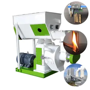 Pellet Making Machine / 0.5-10T/H CE Certification Ring Die Wood Chips Pellet Press