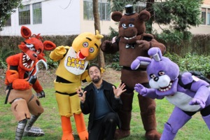 Costumi di mascotte pelose personalizzate di fabbrica cinque <span class=keywords><strong>notti</strong></span> al fumetto adulto di promozione animale di Freddy - Product Image 2