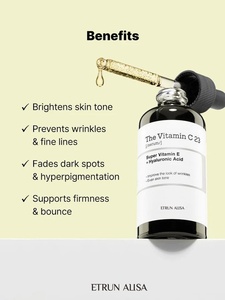 Etrun Alisa เซรั่มบำรุงผิวหน้า Niacianmide แบรนด์ส่วนตัวทำให้ผิวเรียบเนียนกระจ่างใสไร้ริ้วรอยเล็กๆเซรั่มจุดด่างดำ - Product Image 2