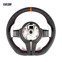 Nouveau volant sport en cuir avec garniture rouge pour les séries 1/2/3/5/E/F E90/E91/E92/E93/E70/E71/E12/E53/E89/E84/E81/E87/E82/E88