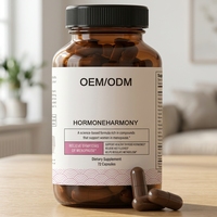 Capsules à base de plantes pour l'équilibre hormonal féminin adulte, soutien immunitaire, gestion de l'humeur et du sommeil, soulagement de la ménopause et du SPM, suppléments d'énergie et de pH